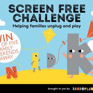 We’re Taking the Kinderling Radio Screen Free Challenge!