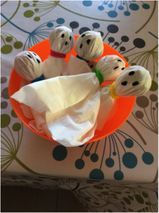 Ghostly and Ghoulish Crafting With Little People