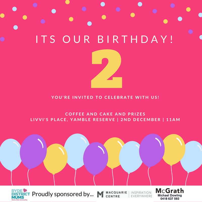 It's Our Birthday!