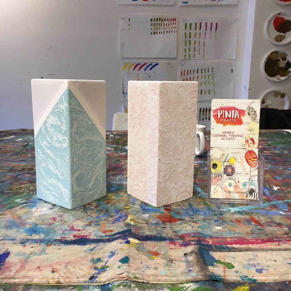 Pinta Crafts Adult Ceramic Painting Class