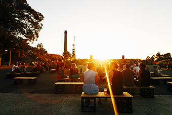 Campfire Sessions on Cockatoo Island
