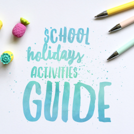 School Holidays Activities Guide x 4