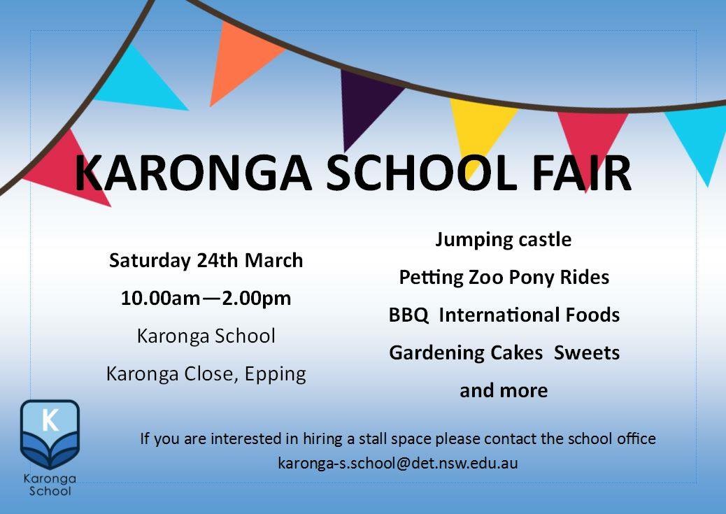 Karonga School Fair, Epping