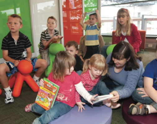 Library Story Time and Rhyme Time
