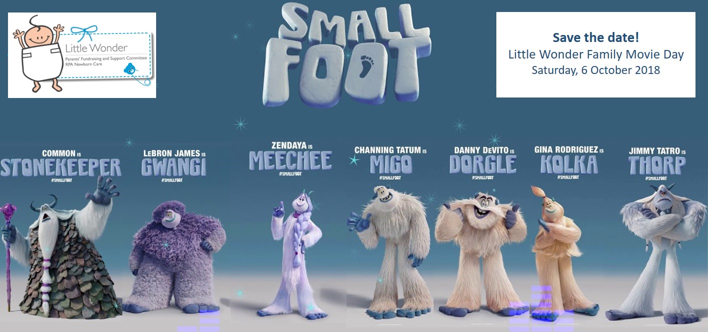Little Wonder Family Movie Day - Smallfoot, Broadway