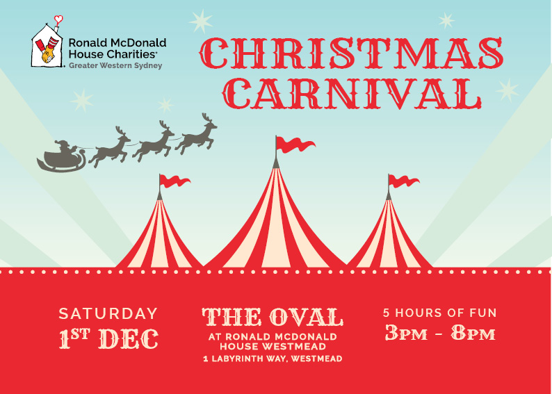 Christmas Carnival at Ronald McDonald House Westmead