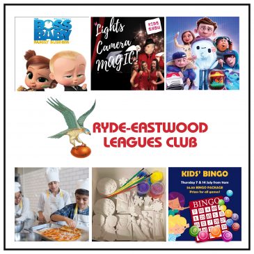 Ryde-Eastwood Leagues Club – School Holidays Activities Guide