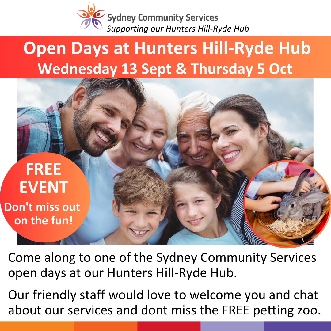 Sydney Community Services Open Day and Petting Zoo