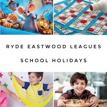 Ryde-Eastwood Leagues – School Holidays Activities Guide