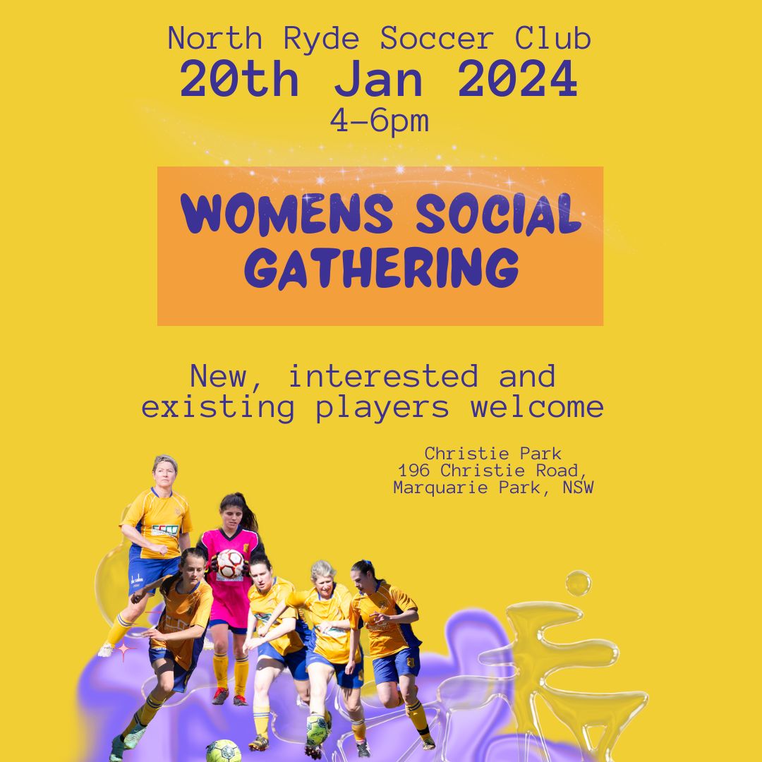 North Ryde Soccer Club Women's Social Gathering