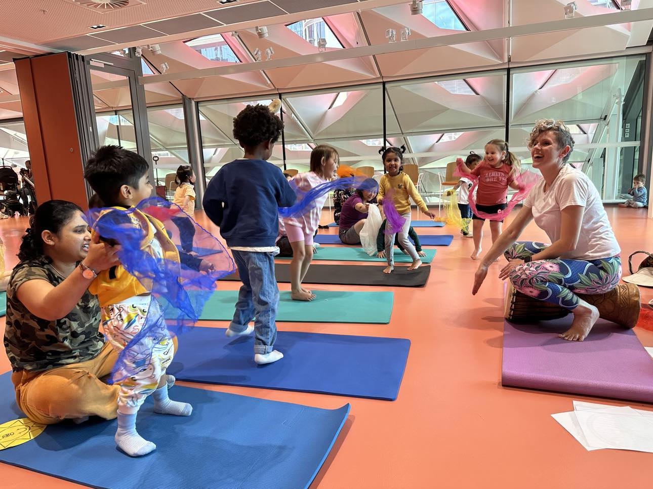 Yoga for kids aged 2-5 years at PHIVE Parramatta